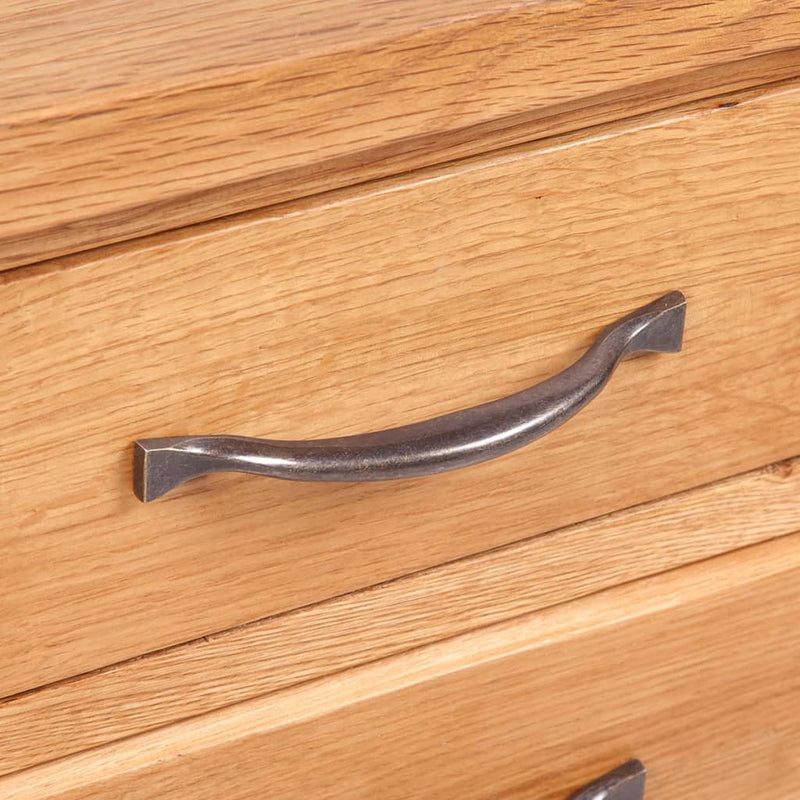 Nightstands 2 pcs 40x30x54 cm Solid Oak Wood Payday Deals