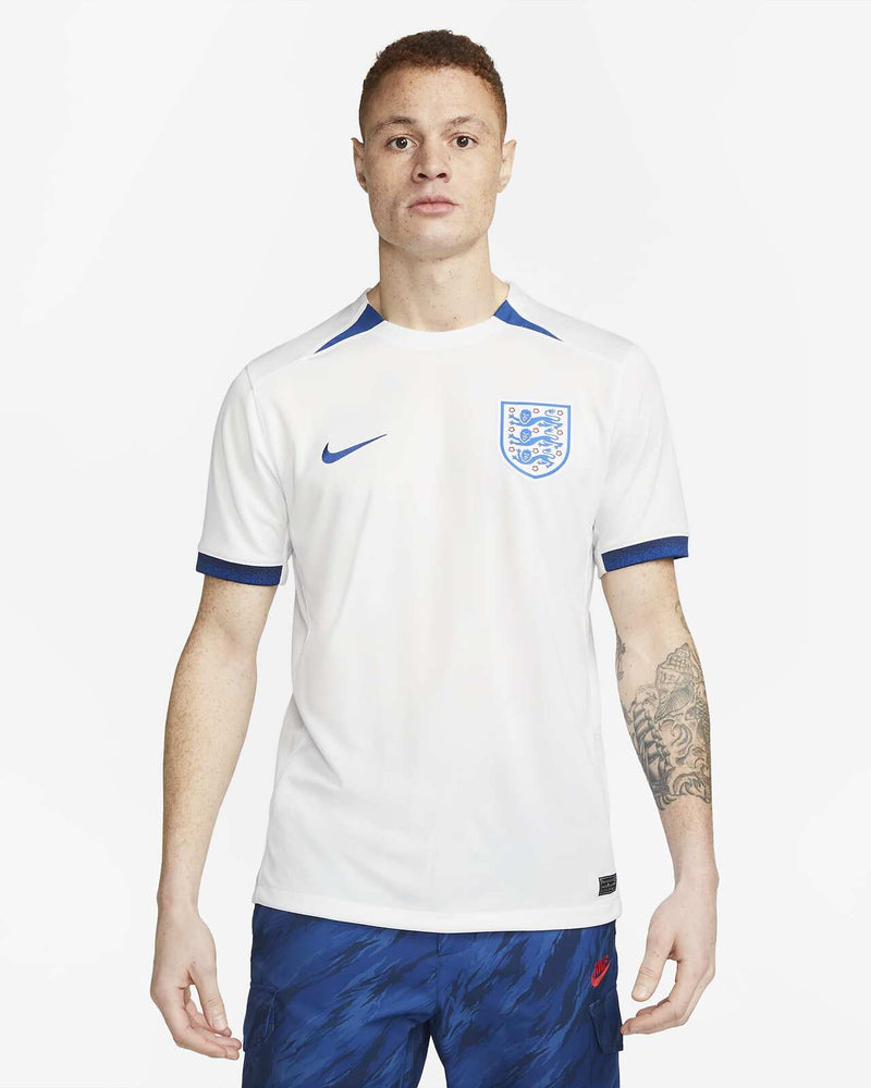 Nike Mens England National 2023 Stadium Home Dri-FIT Soccer Football Jersey Top Payday Deals