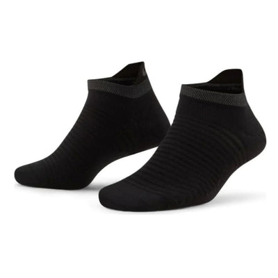 Nike Spark Cushioned No Show Socks - Black - Mens Size US 12-13.5 Payday Deals