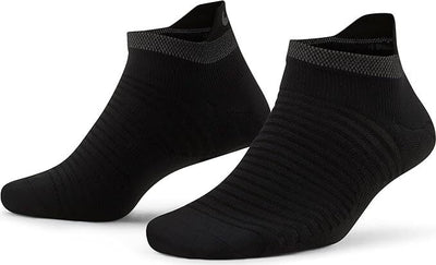 Nike Spark Cushioned No Show Socks - Black - Mens Size US 14-16 Payday Deals