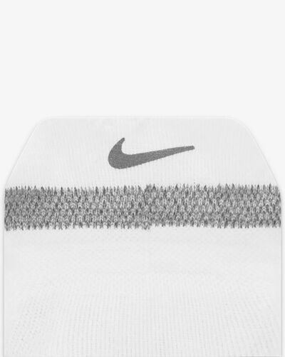 Nike Spark Cushioned No Show Socks CU7201-100 White Size US 12-13.5 Payday Deals
