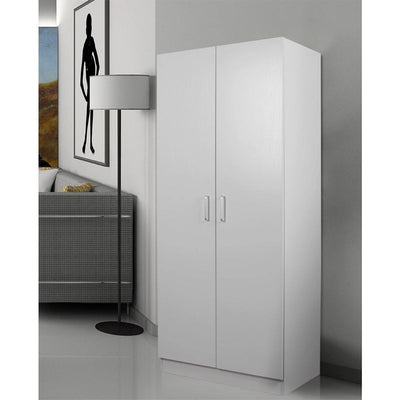 NNECN Two-Door Hanging Wardrobe Payday Deals