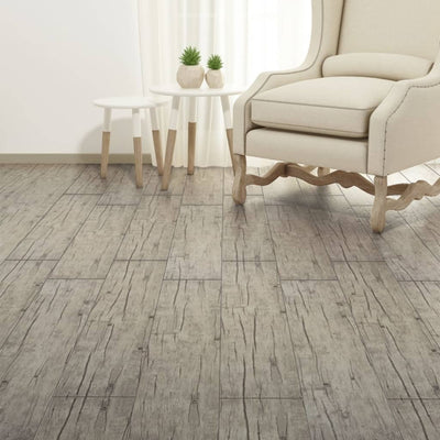 Non Self-adhesive PVC Flooring Planks 5.26 m² 2 mm Oak Washed Payday Deals