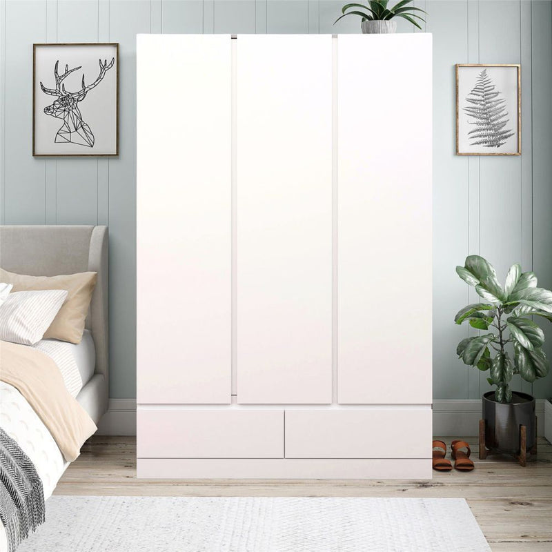 Noosa 3 Door 2 Drawer Wardrobe Payday Deals