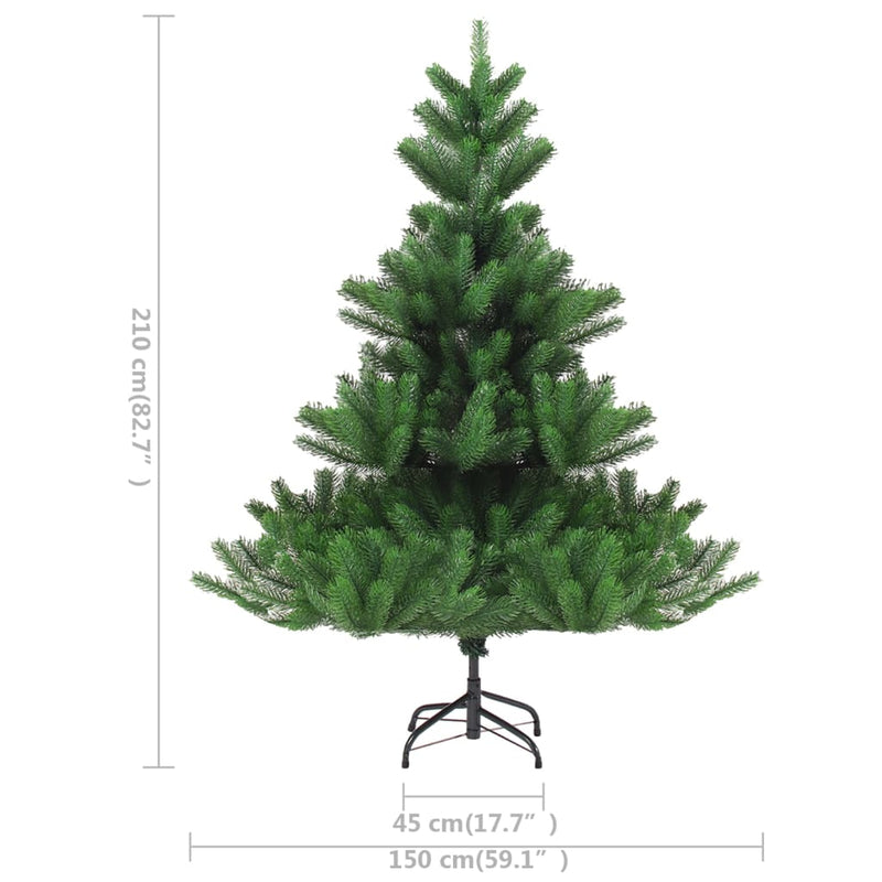 Nordmann Fir Artificial Pre-lit Christmas Tree Green 210 cm Payday Deals