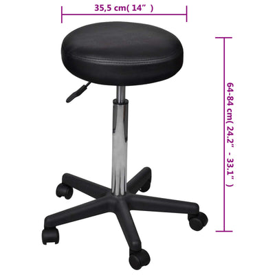 Office Stool black Payday Deals