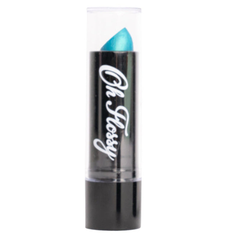 Oh Flossy Childrens Kids Lipstick Tube Blue Natural Non-Toxic Payday Deals