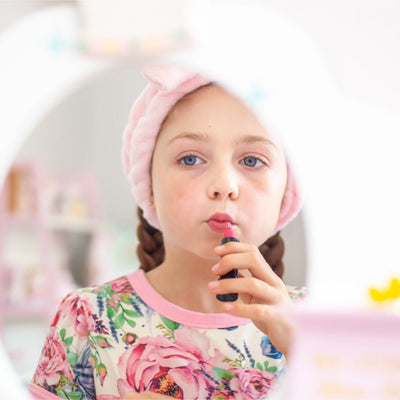 Oh Flossy Childrens Kids Lipstick Tube Pink Natural Non-Toxic Payday Deals