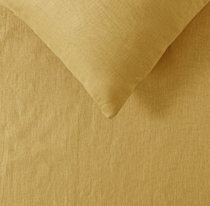 Olive Linen Sheet Sets by Vintage Design Homeware King Payday Deals