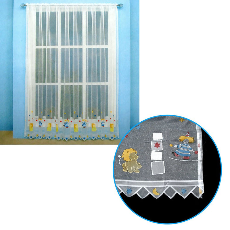 One Piece Kids CuteSheer Lace Curtain Circus Payday Deals