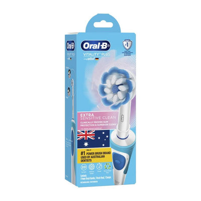 Oral-B Power Electric Toothbrush Vitality Plus - Extra Sensitive (powered by Braun) Payday Deals
