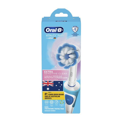 Oral-B Power Electric Toothbrush Vitality Plus - Extra Sensitive (powered by Braun) Payday Deals
