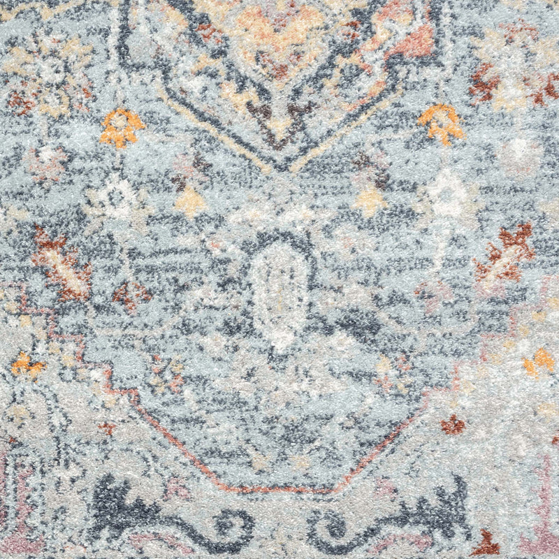 Ornate Persian Vintage Rug - Blue - 240x330 Payday Deals