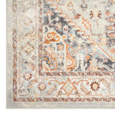 Ornate Persian Vintage Rug - Grey - 200x200 Payday Deals