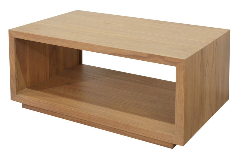 Oscar Solid Mindi Timber Coffee Table (Natural) Payday Deals