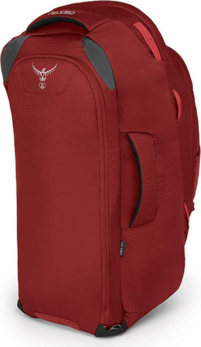 Osprey Men's Farpoint 55 Backpack Hiking Trekking - Jasper Red Payday Deals