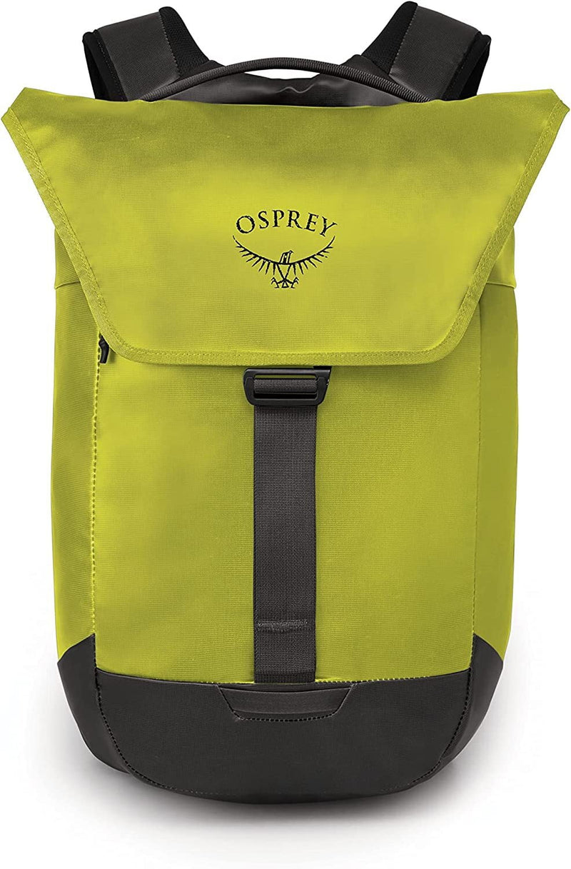 Osprey Unisex Adult Transporter Flap Laptop Bagpack - Lemongrass Yellow/Black Payday Deals