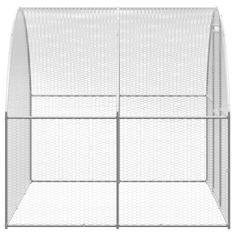 Outdoor Chicken Coop 3x20x2 m Galvanised Steel Payday Deals