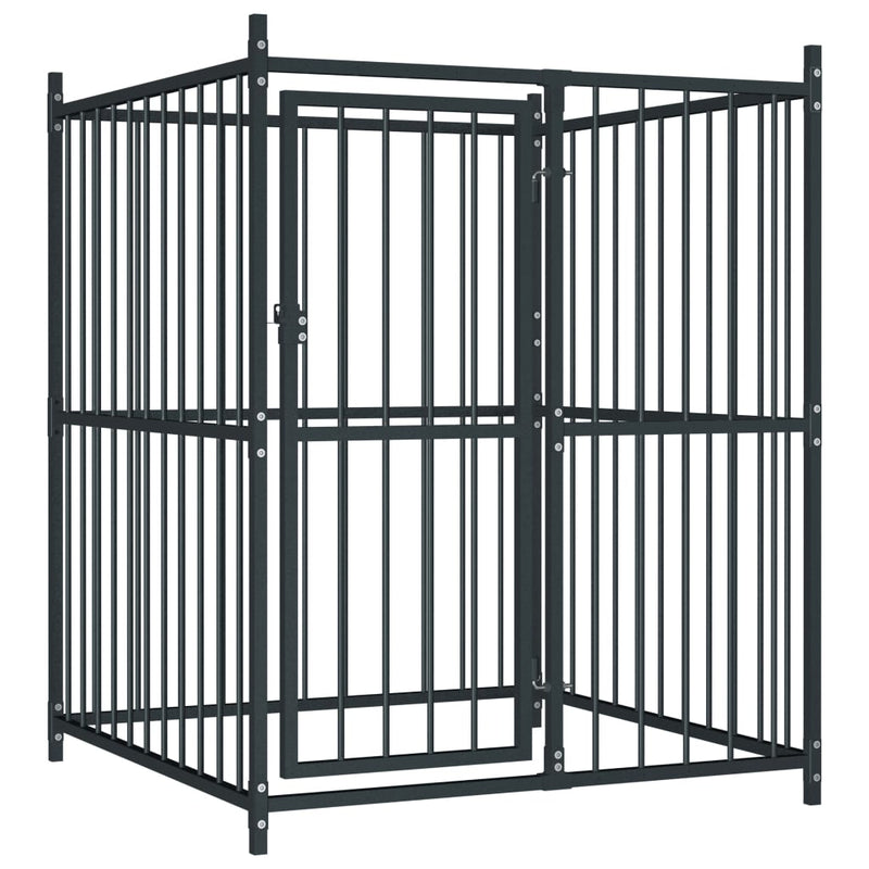 Outdoor Dog Kennel 120x120x150 cm Payday Deals