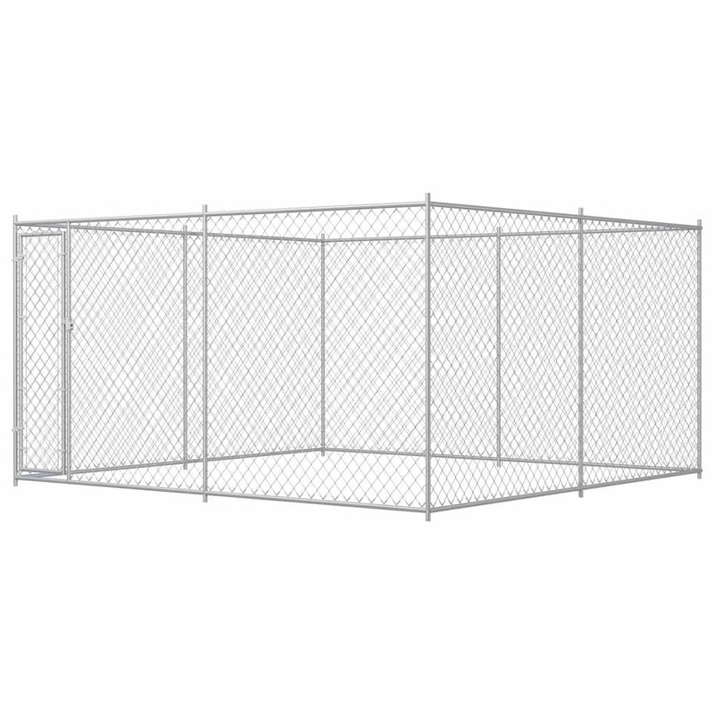 Outdoor Dog Kennel 383x383x185 cm Payday Deals