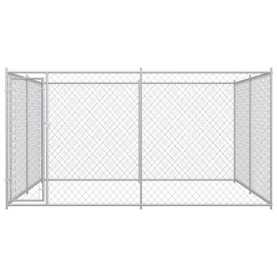 Outdoor Dog Kennel 383x383x185 cm Payday Deals