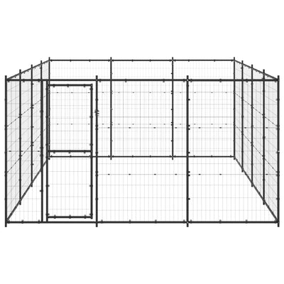 Outdoor Dog Kennel Steel 14.52 m² Payday Deals