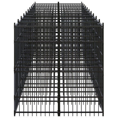 Outdoor Dog Kennel Steel 18.43 m² Payday Deals