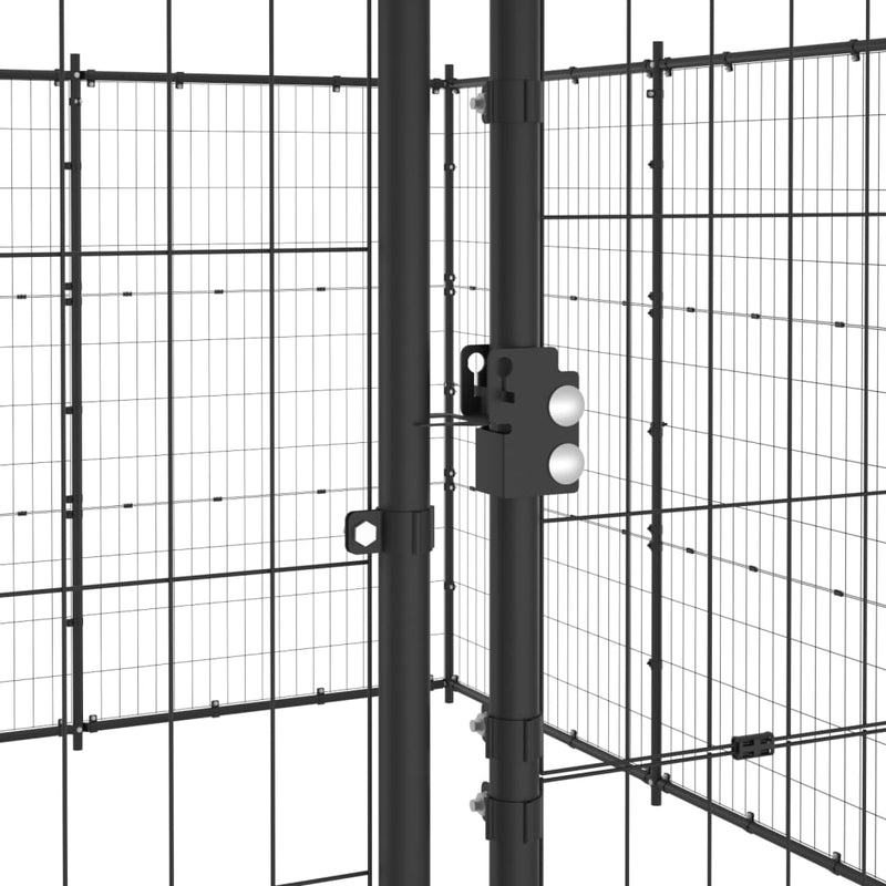 Outdoor Dog Kennel Steel 24.2 m² Payday Deals