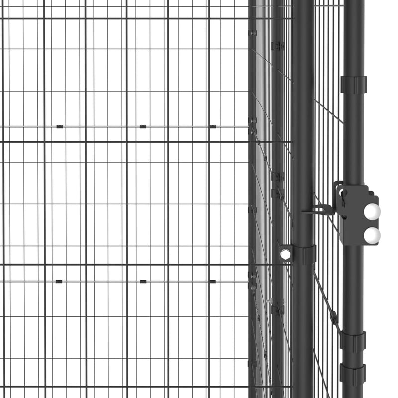 Outdoor Dog Kennel Steel 7.26 m² Payday Deals