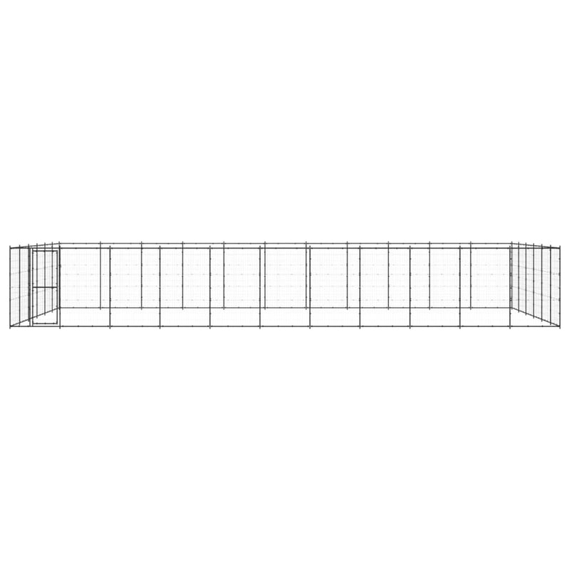 Outdoor Dog Kennel Steel 79.86 m² Payday Deals