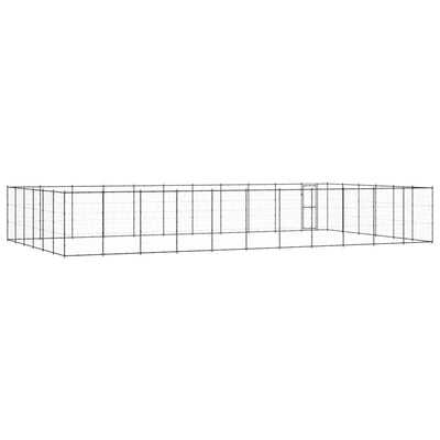 Outdoor Dog Kennel Steel 79.86 m² Payday Deals