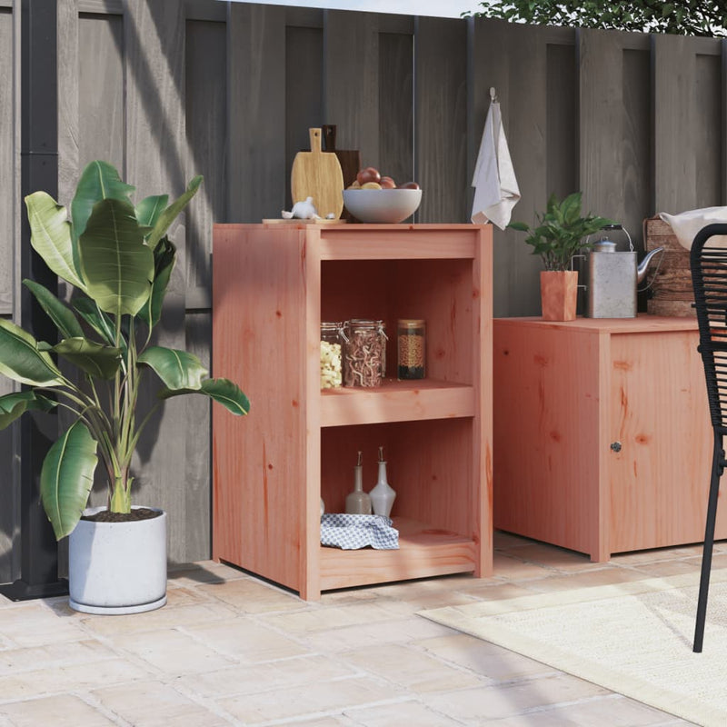 Outdoor Kitchen Cabinet 55x55x92 cm Solid Wood Douglas Payday Deals