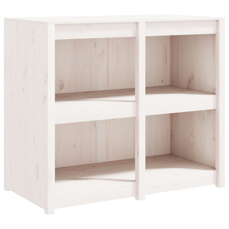 Outdoor Kitchen Cabinets 4 pcs White Solid Wood Pine Payday Deals