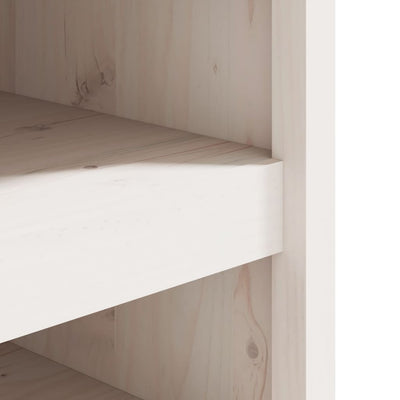 Outdoor Kitchen Cabinets 4 pcs White Solid Wood Pine Payday Deals