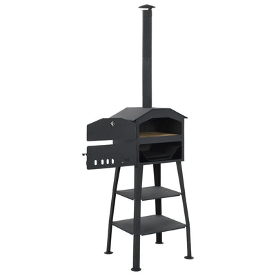Outdoor Pizza Oven Charcoal Fired with 2 Fireclay Stones Payday Deals