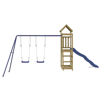 Outdoor Playset Impregnated Wood Pine Payday Deals