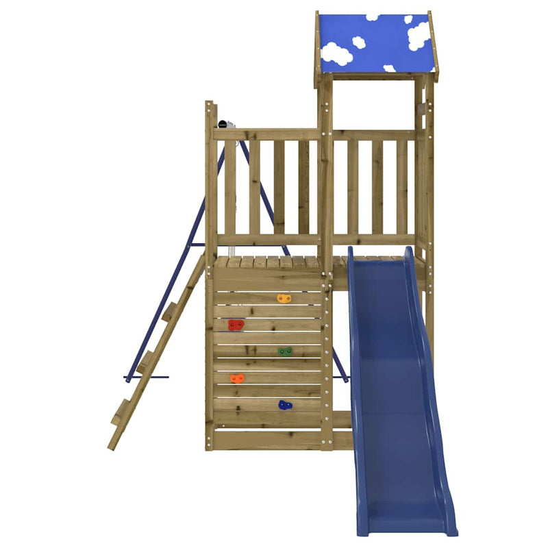 Outdoor Playset Impregnated Wood Pine Payday Deals