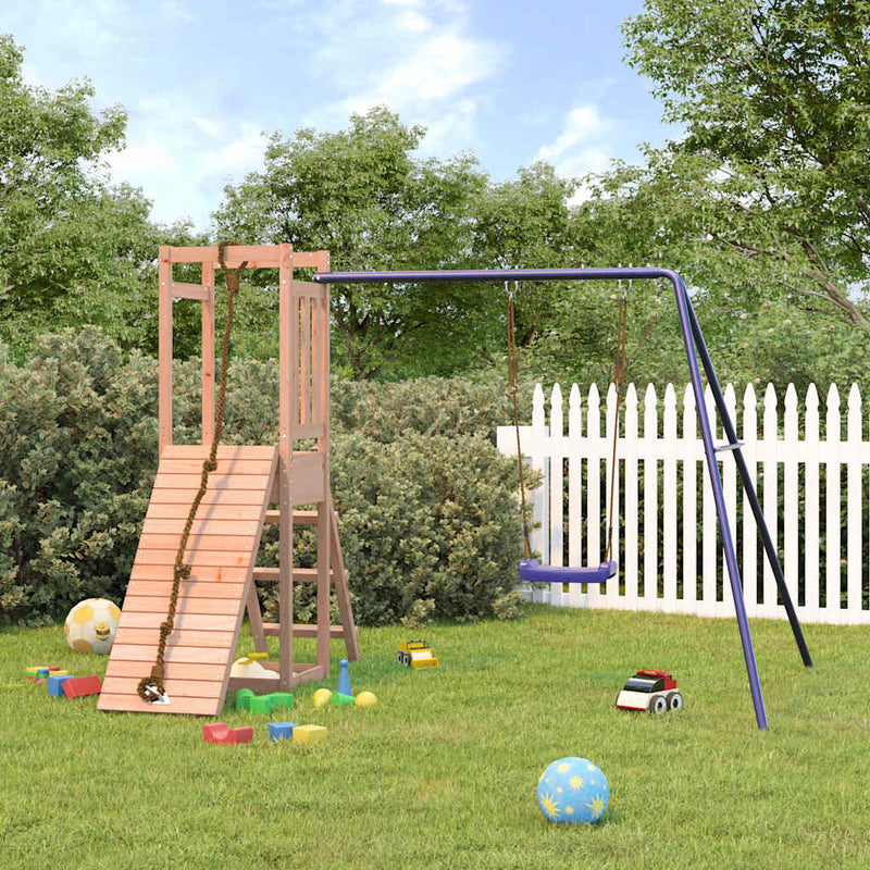 Outdoor Playset Solid Wood Douglas Payday Deals
