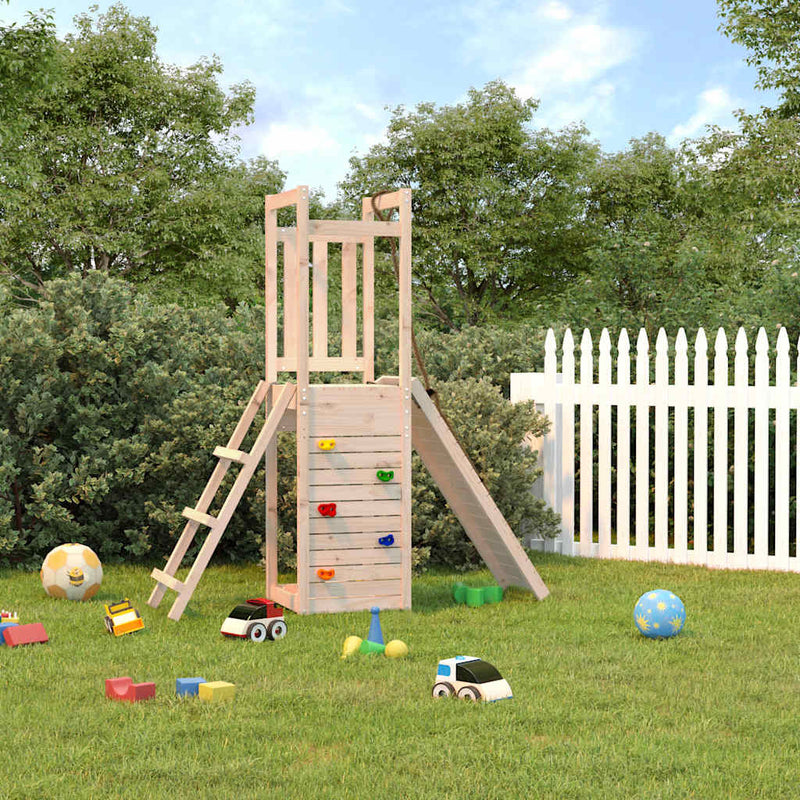 Outdoor Playset Solid Wood Pine Payday Deals