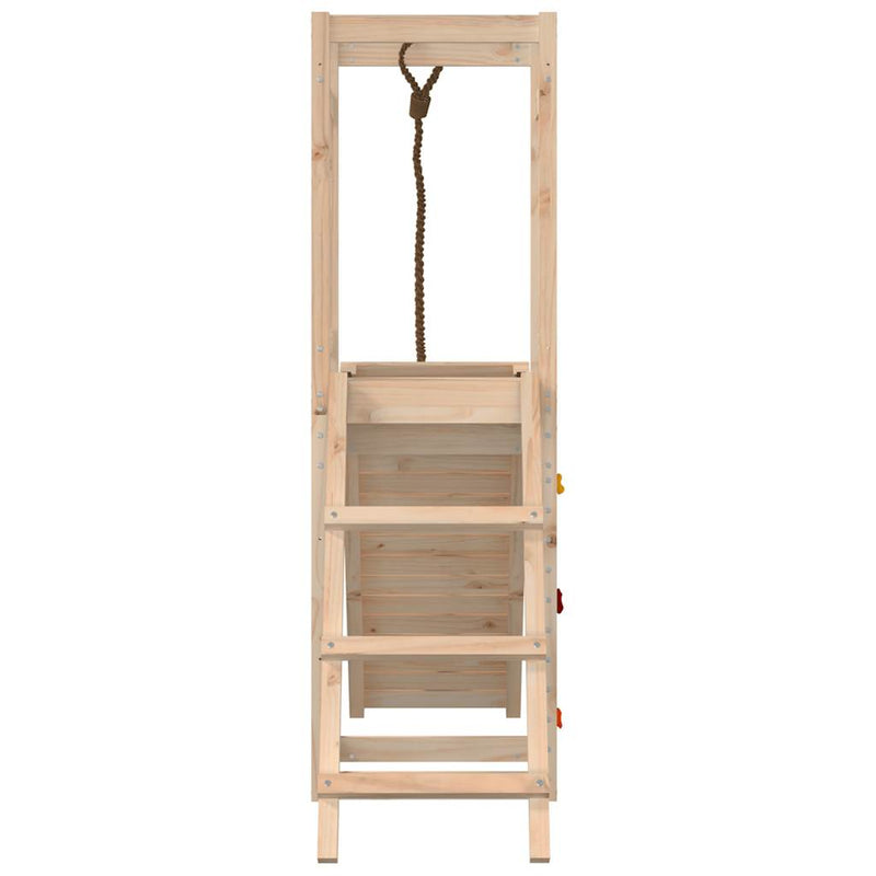 Outdoor Playset Solid Wood Pine Payday Deals