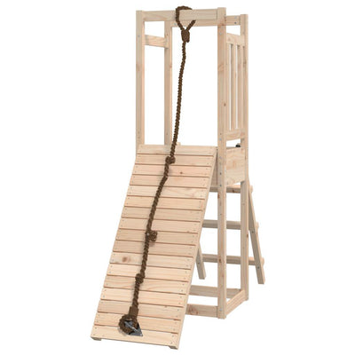 Outdoor Playset Solid Wood Pine Payday Deals