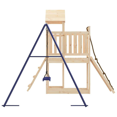 Outdoor Playset Solid Wood Pine Payday Deals