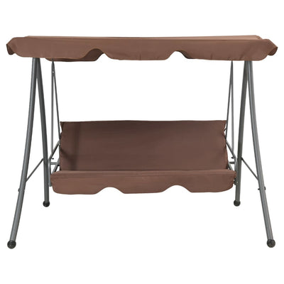 Outdoor Swing Bench with Canopy Coffee Payday Deals