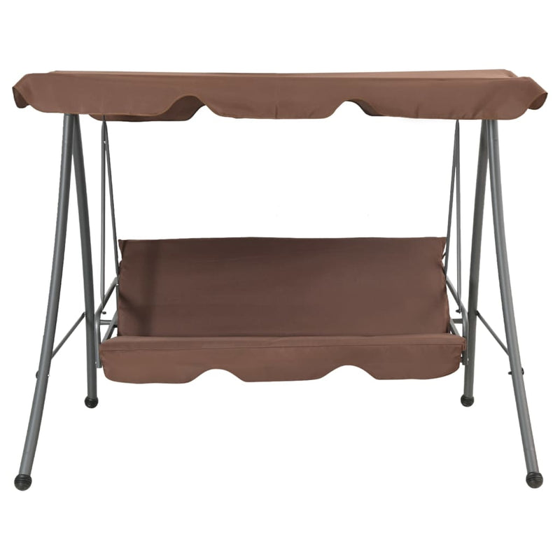 Outdoor Swing Bench with Canopy Coffee Payday Deals