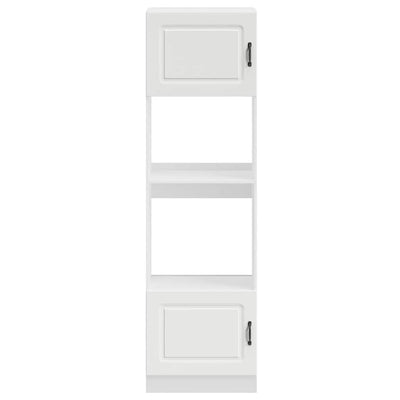 Oven Cabinets 2 pcs Lucca White Engineered Wood Payday Deals