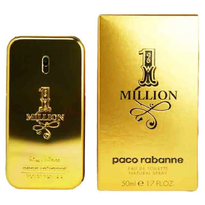 Paco Rabanne 1 Million Eau De Toilette EDT Sprayay 50ml Luxury Fragrance