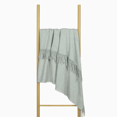 Paddington Throw - Fine Wool Blend - Light Grey Payday Deals