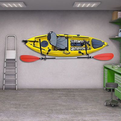 Pair Kayak Storage Rack Hanger Supporter Carrier Surfboard Holder Wall Bracket Payday Deals