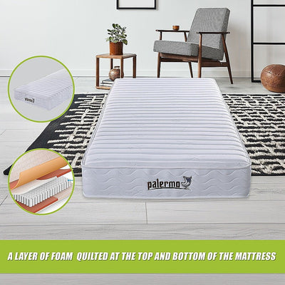 Palermo Contour 20cm Encased Coil King Single Mattress CertiPUR-US Certified Foam Payday Deals