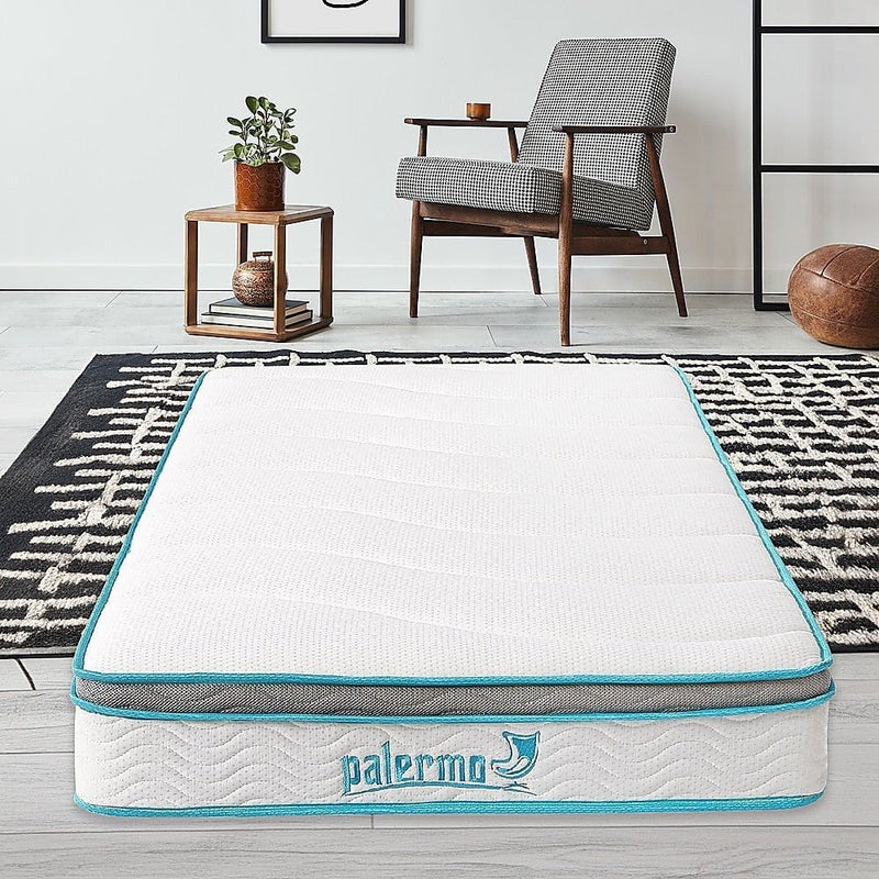 Palermo King Single 20cm Memory Foam and Innerspring Hybrid Mattress Payday Deals